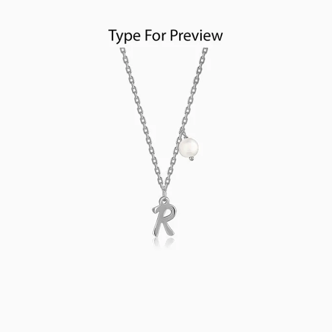 Silver Personalised Chic Necklace