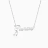 Silver Personalised Eternal Necklace