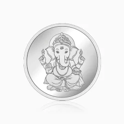 Silver Personalised Ganesha Coin- 50g