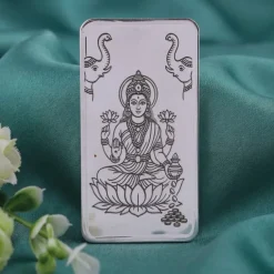 Silver Personalised Lakshmi Bar - 10g