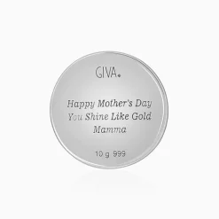 Silver Personalised Mother's Love Coin