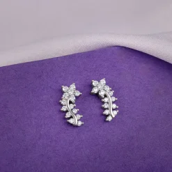 Silver Petalicious Earrings