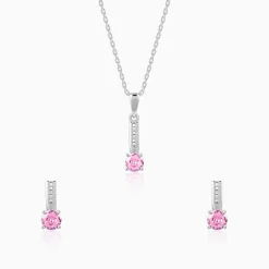 Silver Pink Glam Set