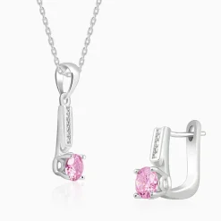 Silver Pink Glam Set