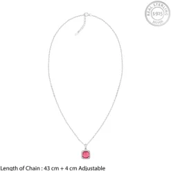 Silver Pink Square Set