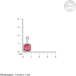 Silver Pink Square Set