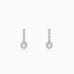Silver Prima Donna Dangler Earrings