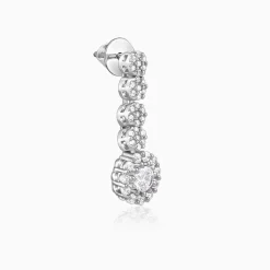 Silver Prima Donna Dangler Earrings