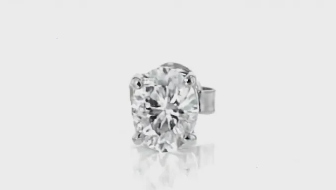 Silver Pristine Stud For Him