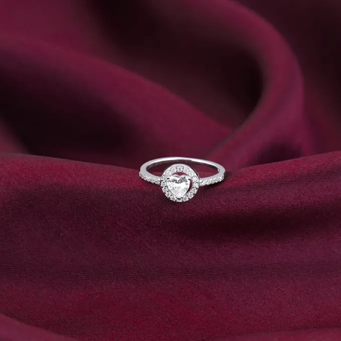 Silver Pure Love Ring