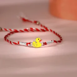 Silver Quack-tacular Rakhi for Kids