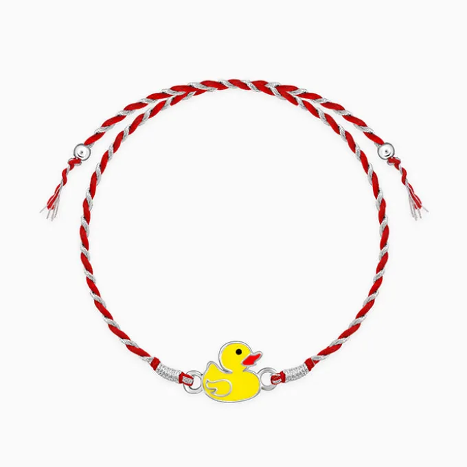 Silver Quack-tacular Rakhi for Kids
