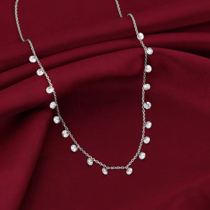 Silver Queens Necklace