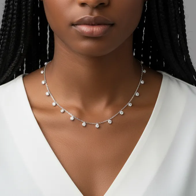 Silver Queens Necklace