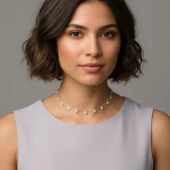 Silver Queens Necklace
