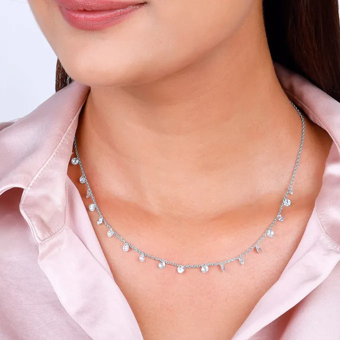 Silver Queens Necklace