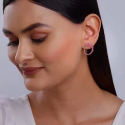 Silver Radiant Sphere Earrings