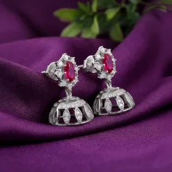 Silver Raina Jhumki