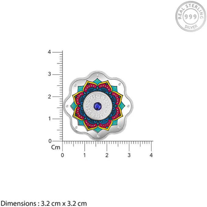 Silver Rakshabandhan Coin- 10g
