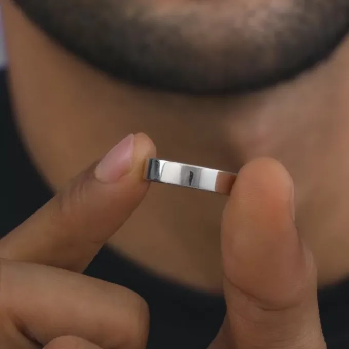 Silver Rebel Ring For Him