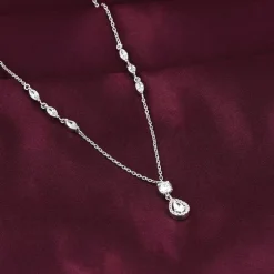 Silver Regal Radiance Necklace