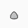 Silver Regal Triangular Ring