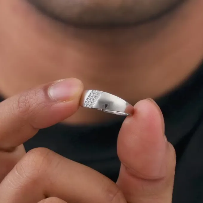 Silver Rei Ring For Him
