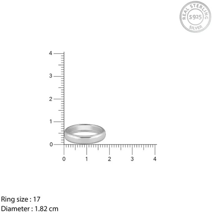 Silver Resilient Ring For Him