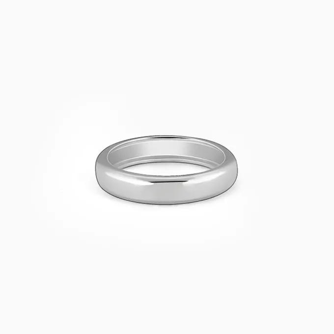 Silver Resilient Ring For Him