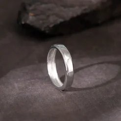 Silver Resilient Ring For Him