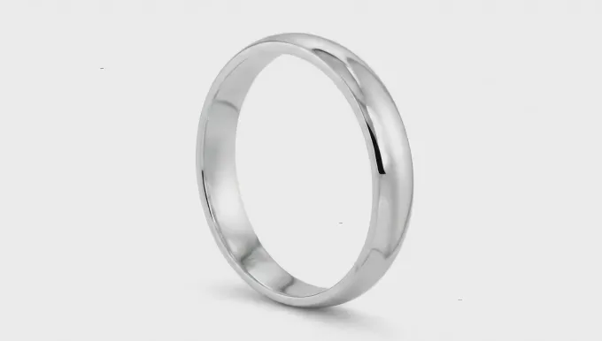 Silver Resilient Ring For Him