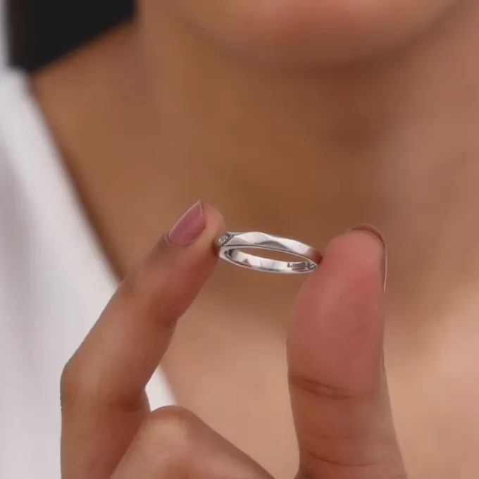Silver Rhomb Ring