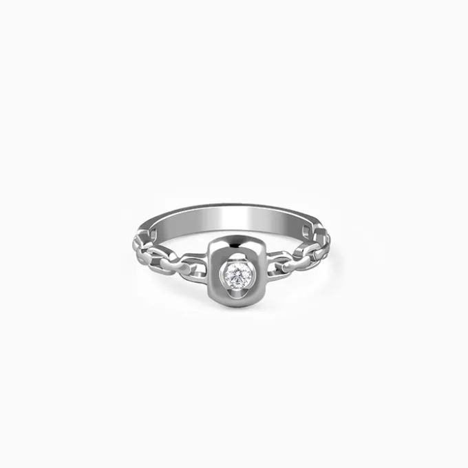 Silver Ridgeline Ring For Him (Size 20)