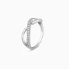 Silver Ripple Ring