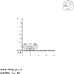 Silver Rockstar Ring For Him