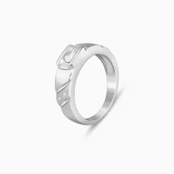 Silver Rockstar Ring For Him