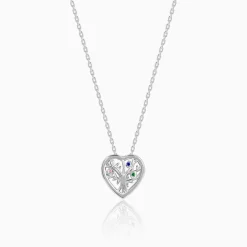 Silver Rooted in Her Necklace