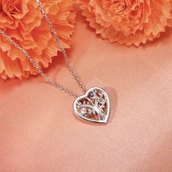 Silver Rooted in Her Necklace