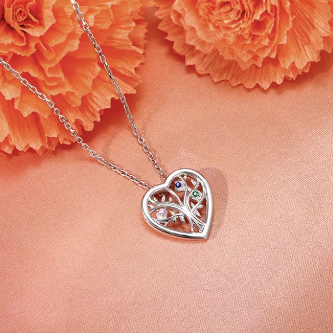 Silver Rooted in Her Necklace