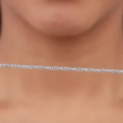 Silver Rope Chain