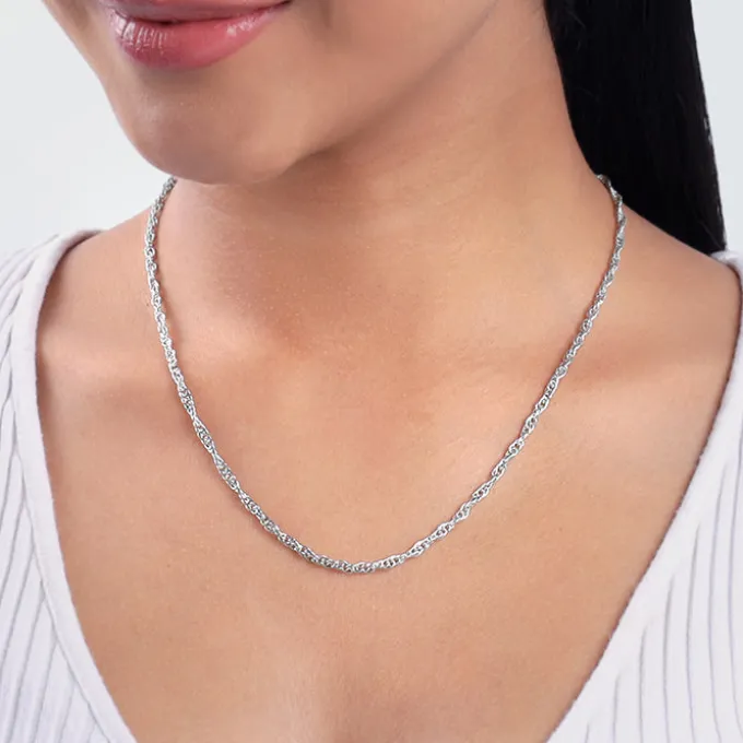 Silver Rope Chain