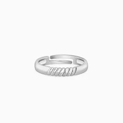 Silver Rope Ring for Him