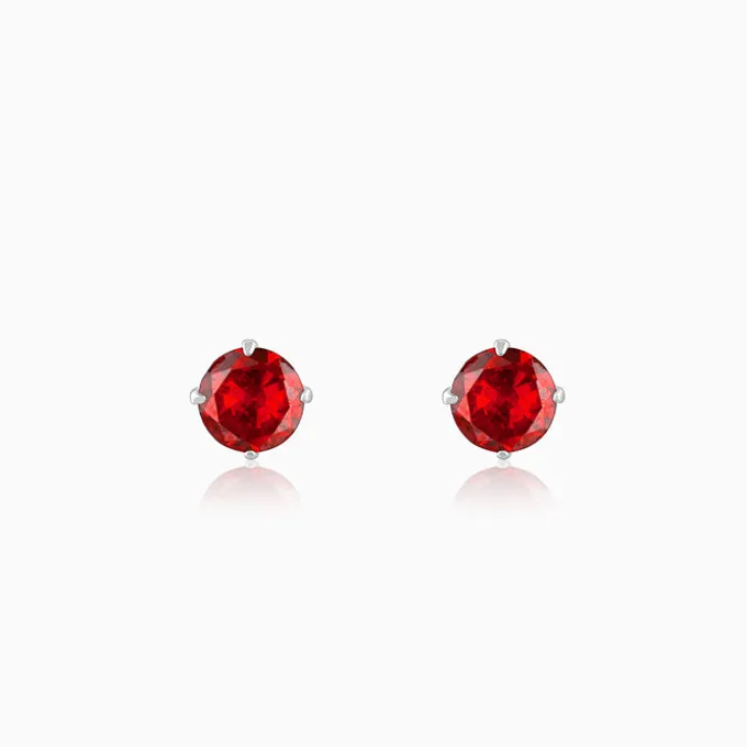 Silver Ruddy Studs