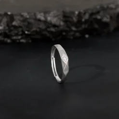 Silver Rugged Ring For Him