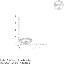 Silver Rugged Ring For Him