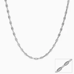 Silver Sequin Chain