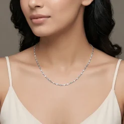 Silver Sequin Chain