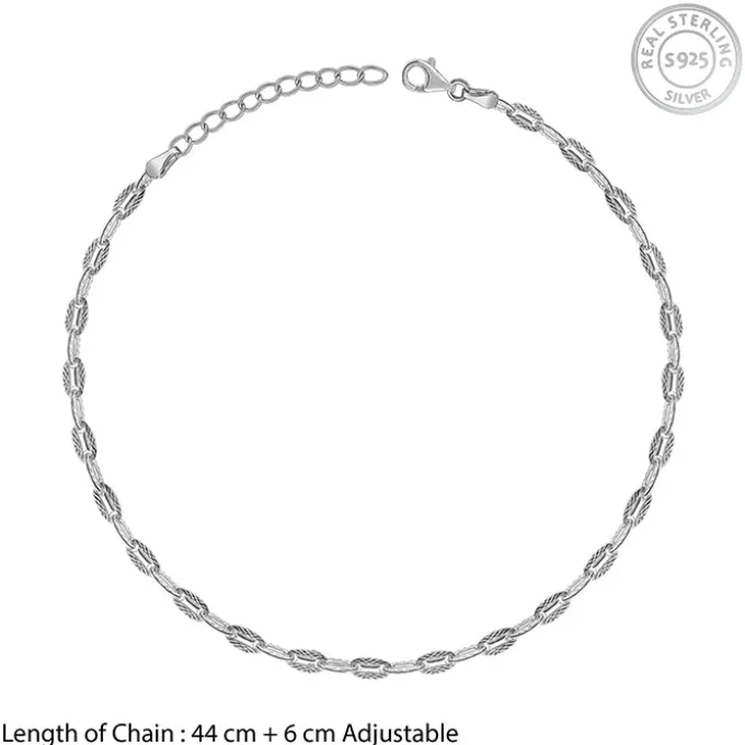 Silver Sequin Chain
