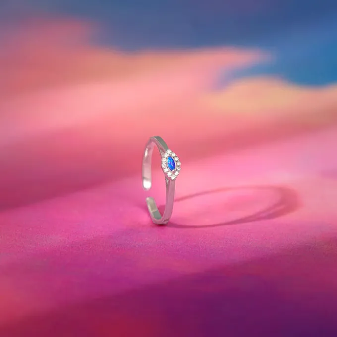 Silver She Shines Ring