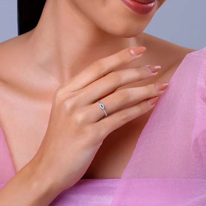 Silver She Shines Ring